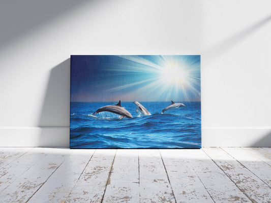 Ocean Odyssey- Sunlit Splashes