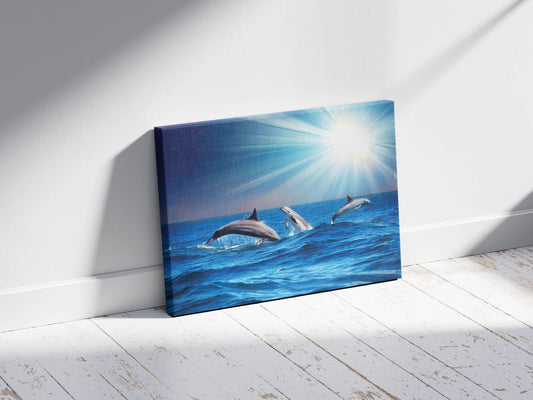 Ocean Odyssey- Sunlit Splashes