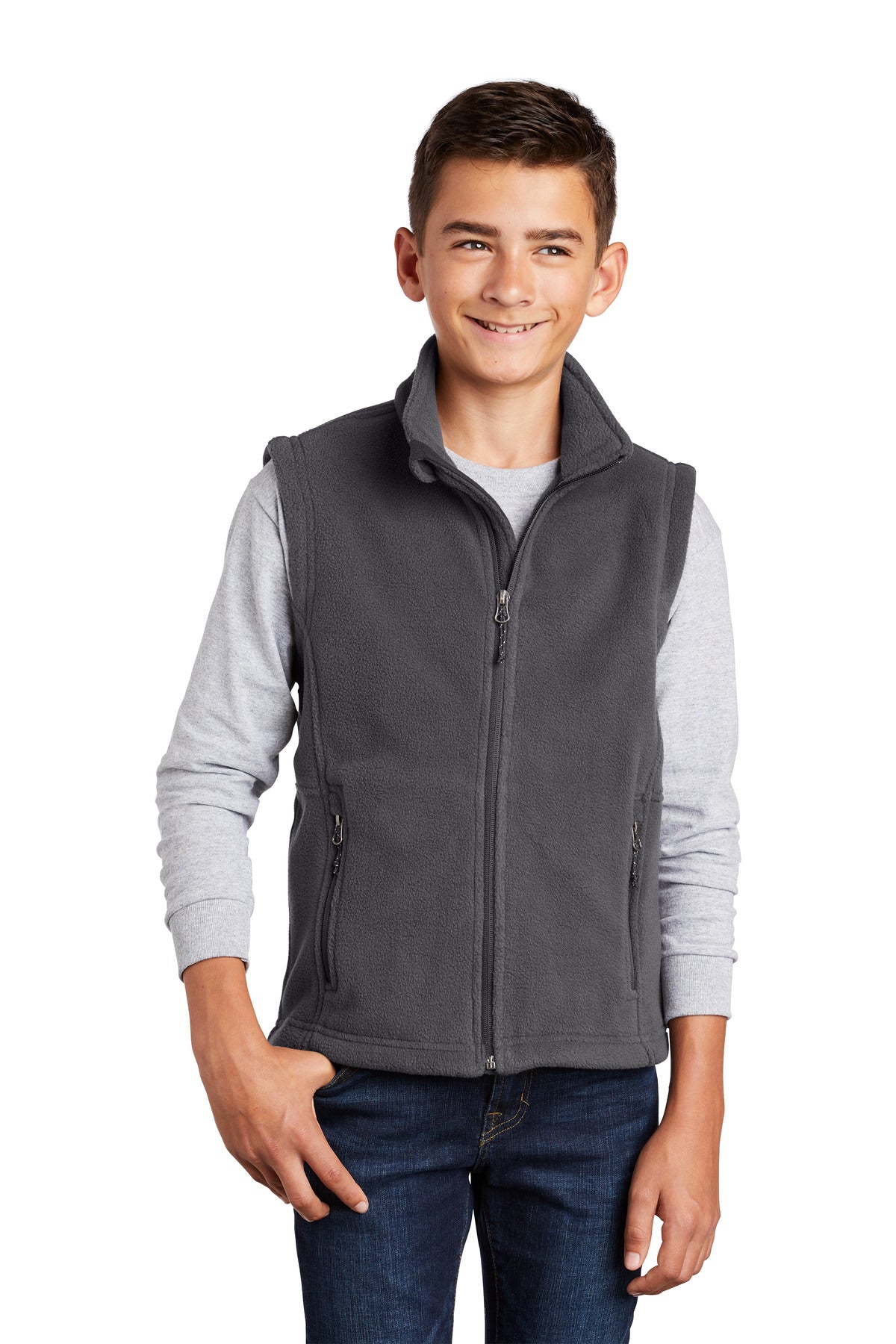 Port Authority Youth Value Fleece Vest. Y219