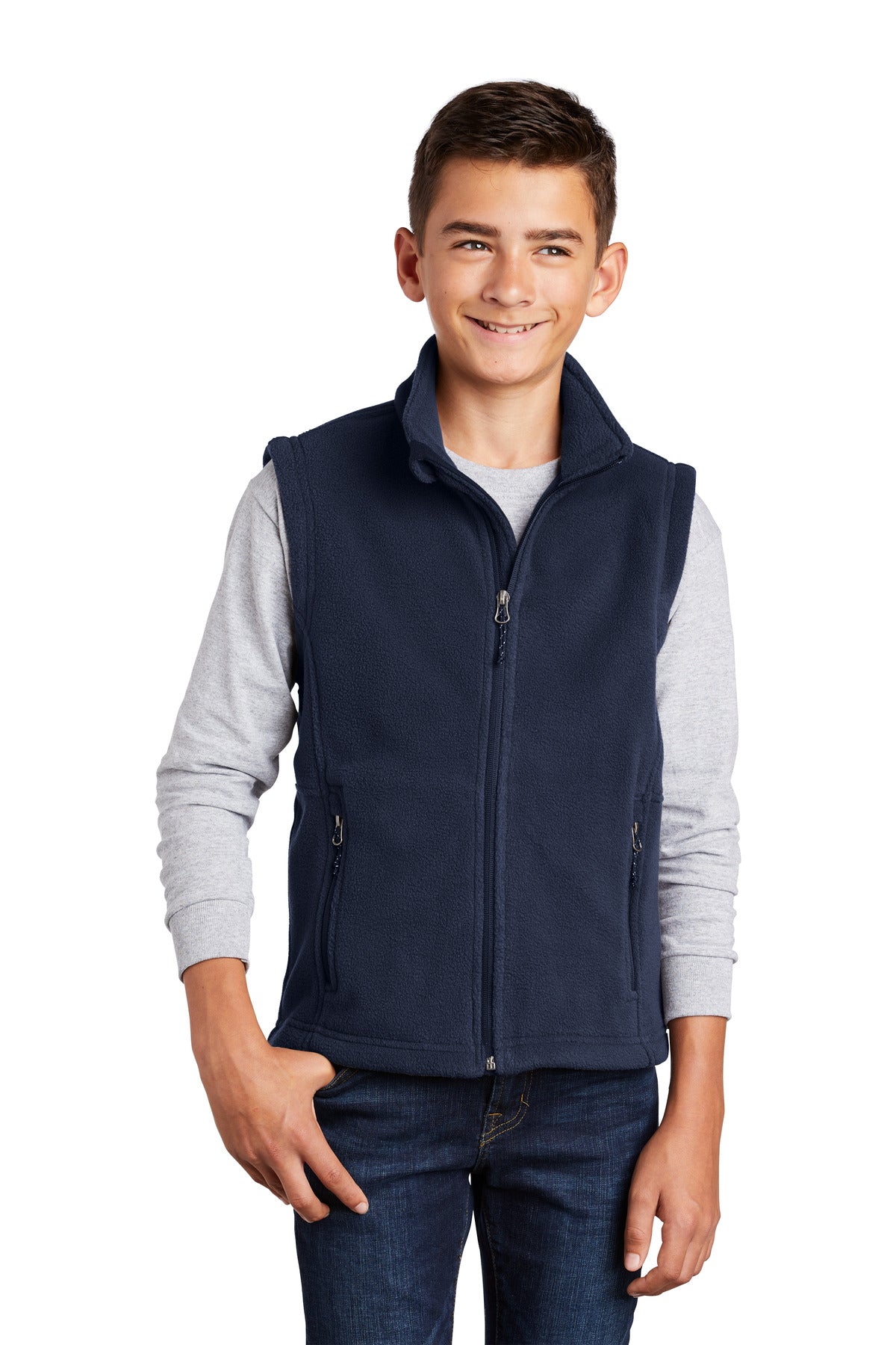 Port Authority Youth Value Fleece Vest. Y219