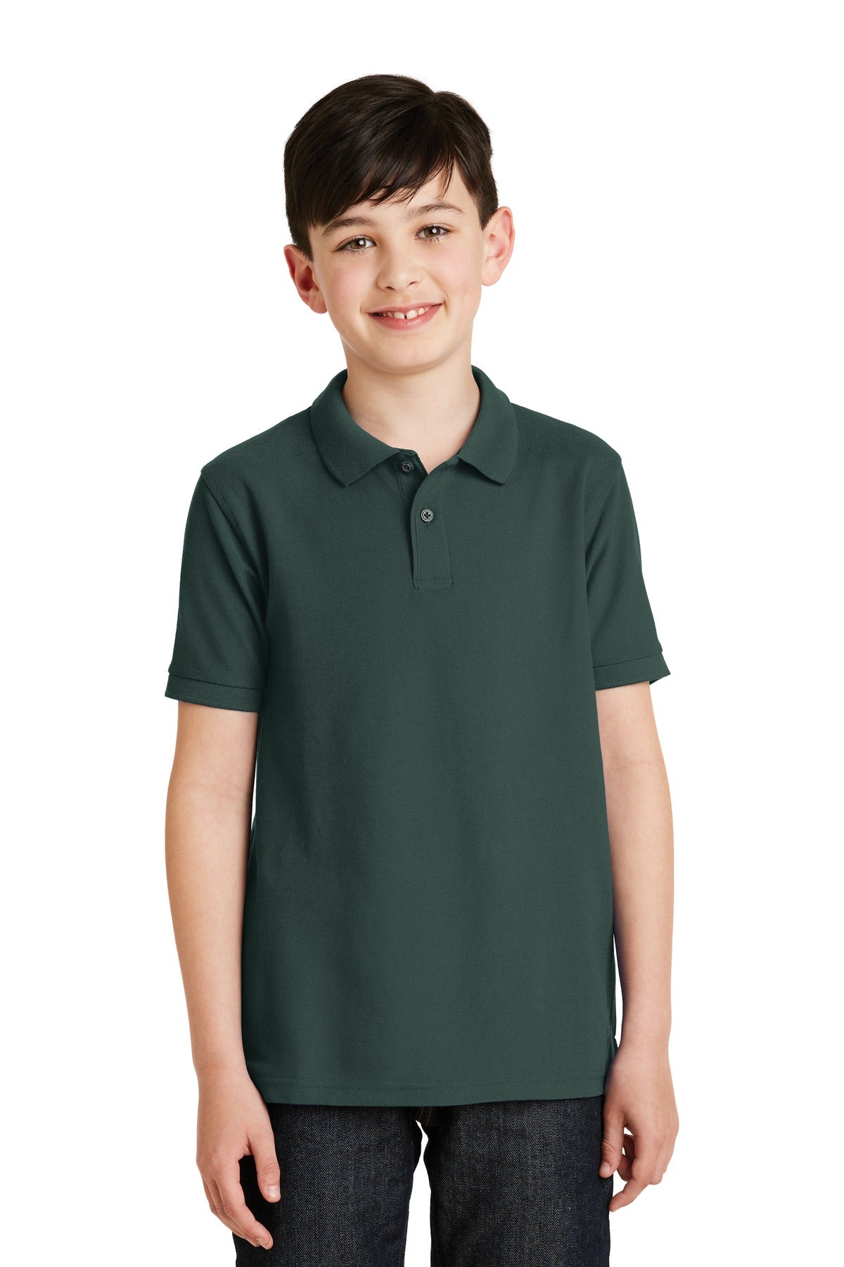 Port Authority Youth Silk Touch Polo.  Y500