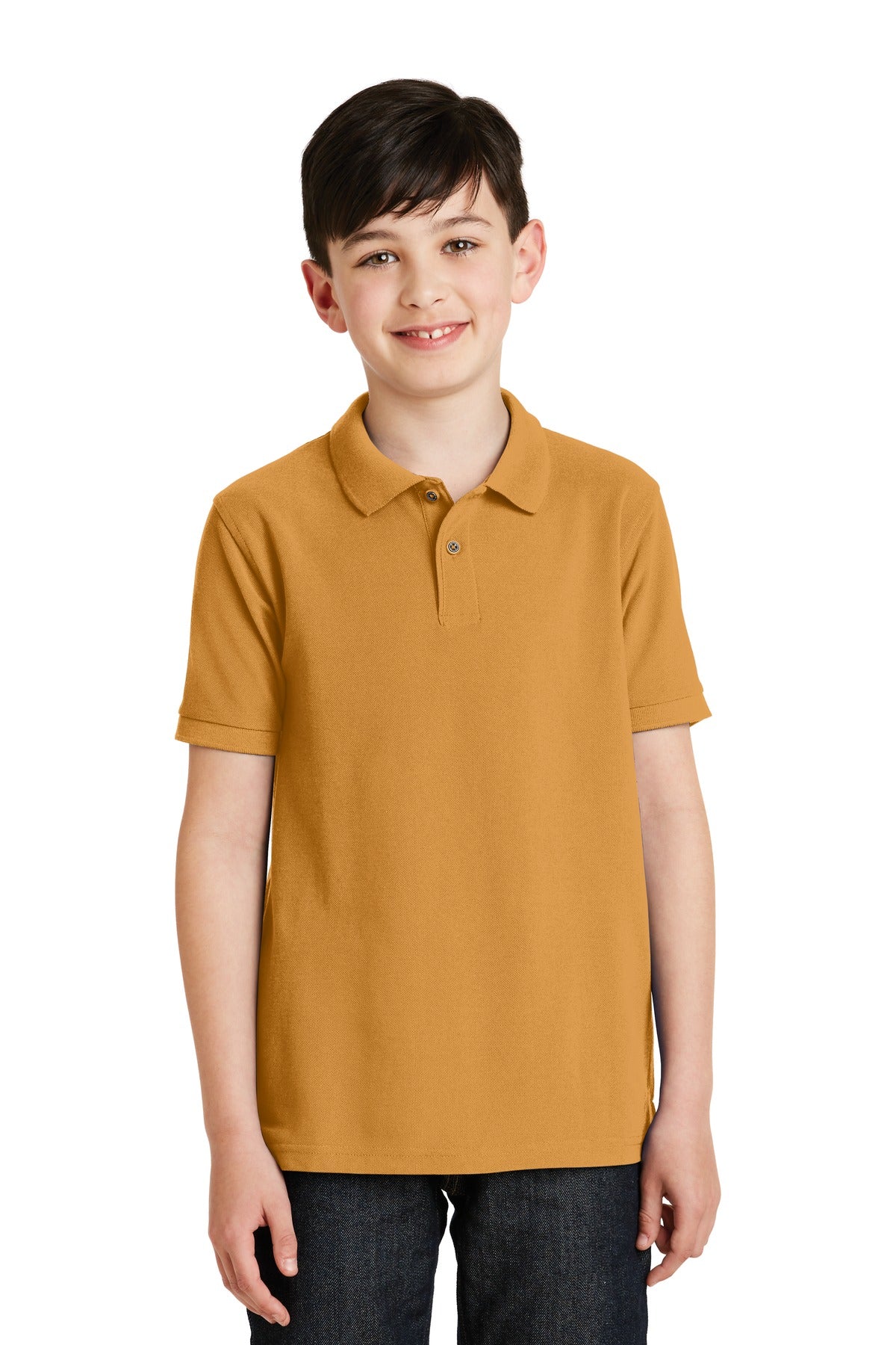 Port Authority Youth Silk Touch Polo.  Y500