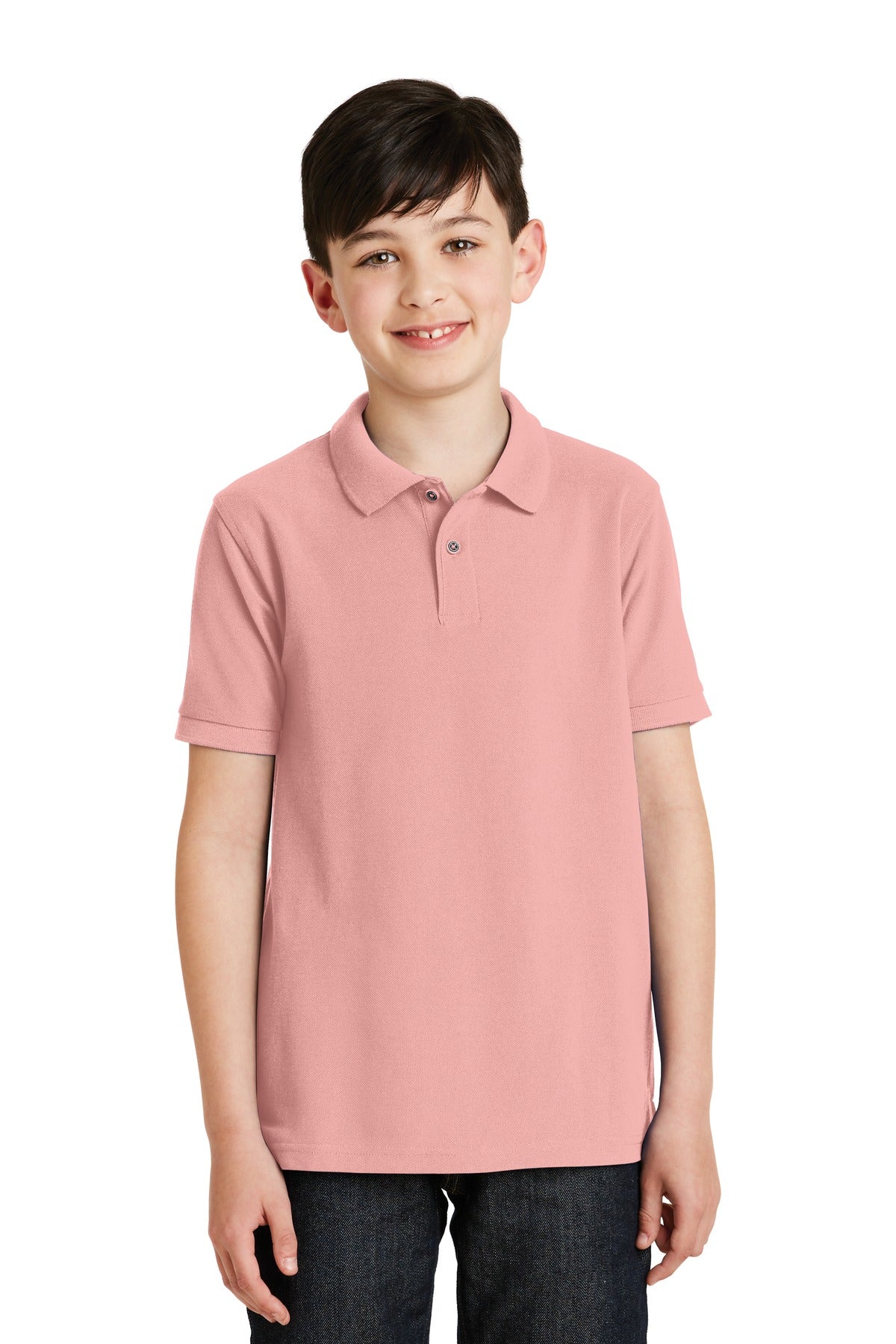 Port Authority Youth Silk Touch Polo.  Y500