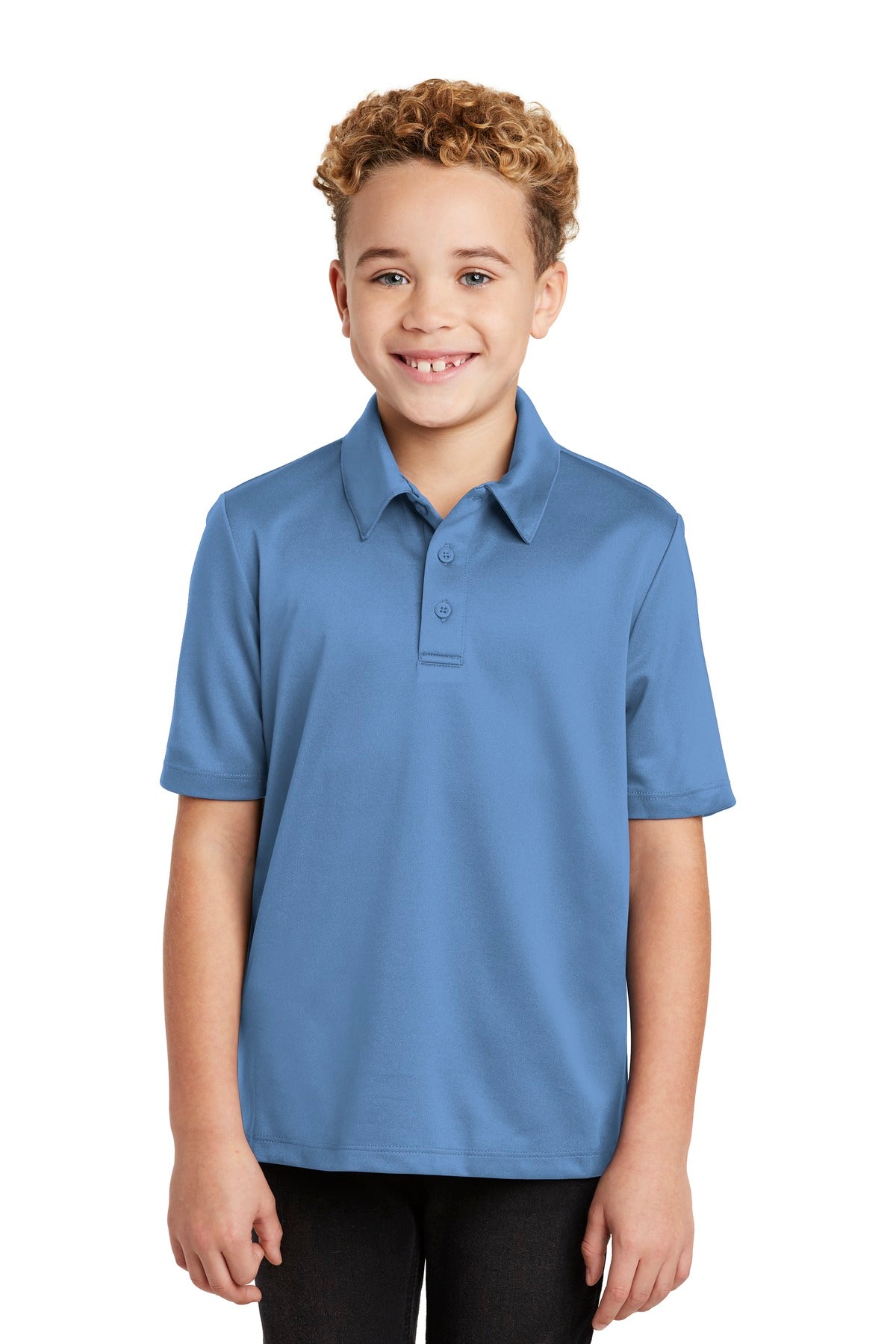 Port Authority Youth Silk Touch Performance Polo. Y540