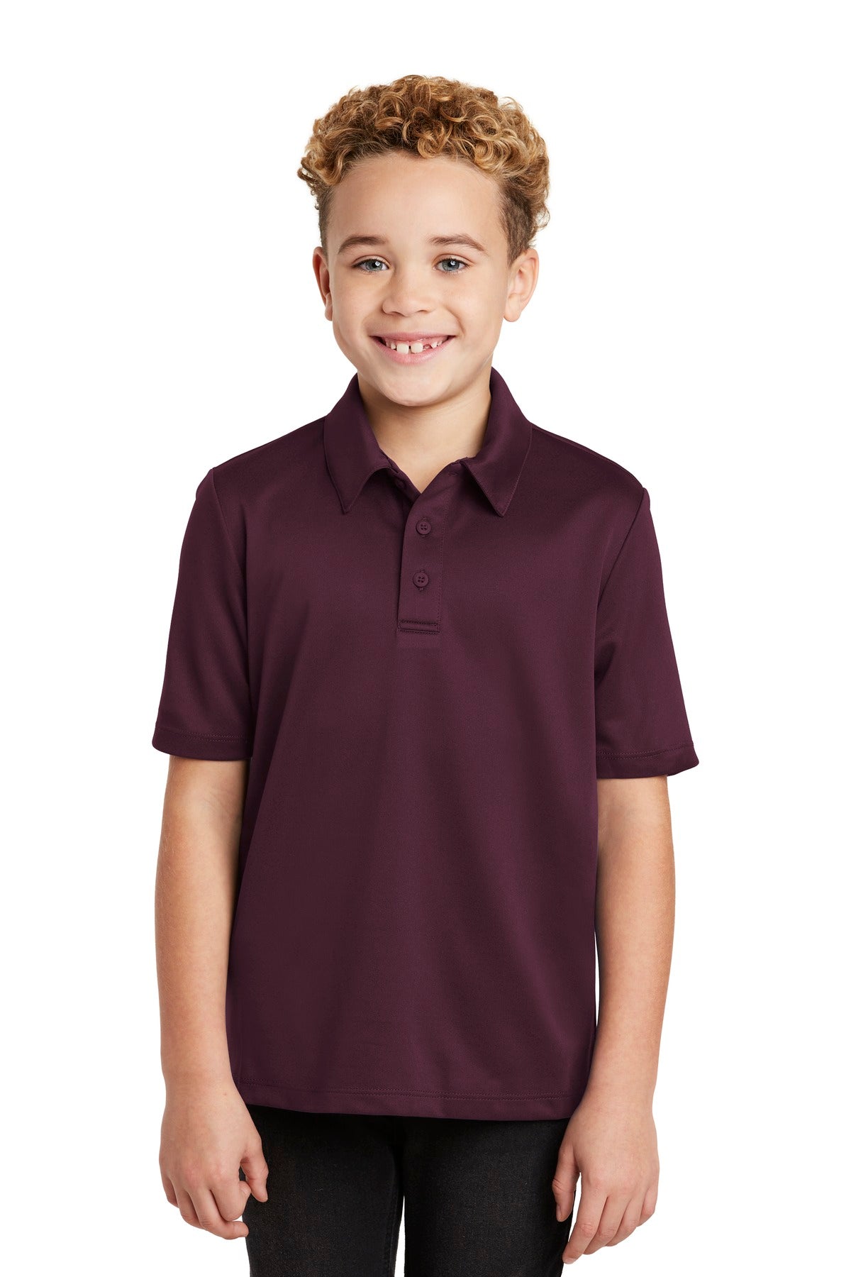 Port Authority Youth Silk Touch Performance Polo. Y540