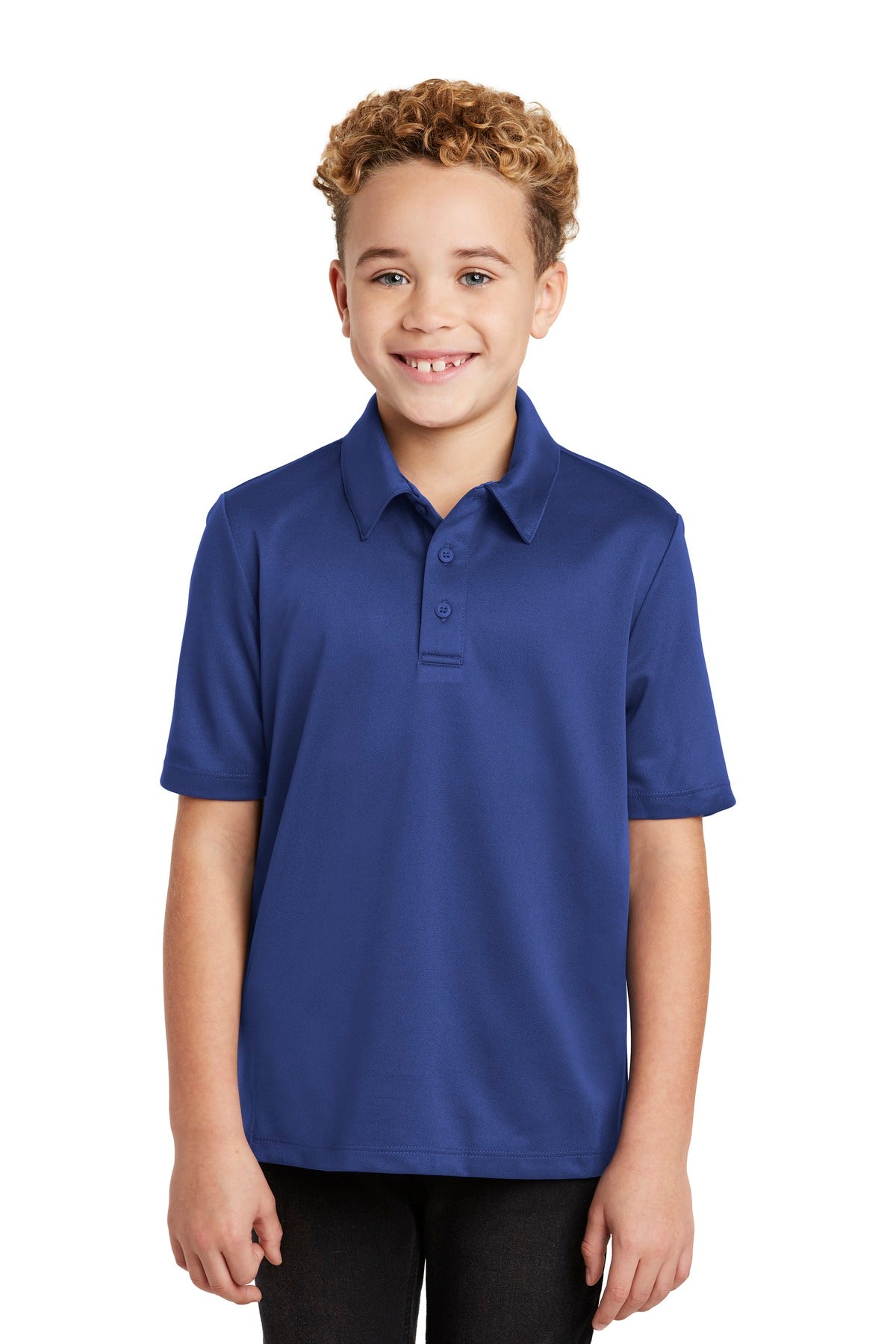 Port Authority Youth Silk Touch Performance Polo. Y540