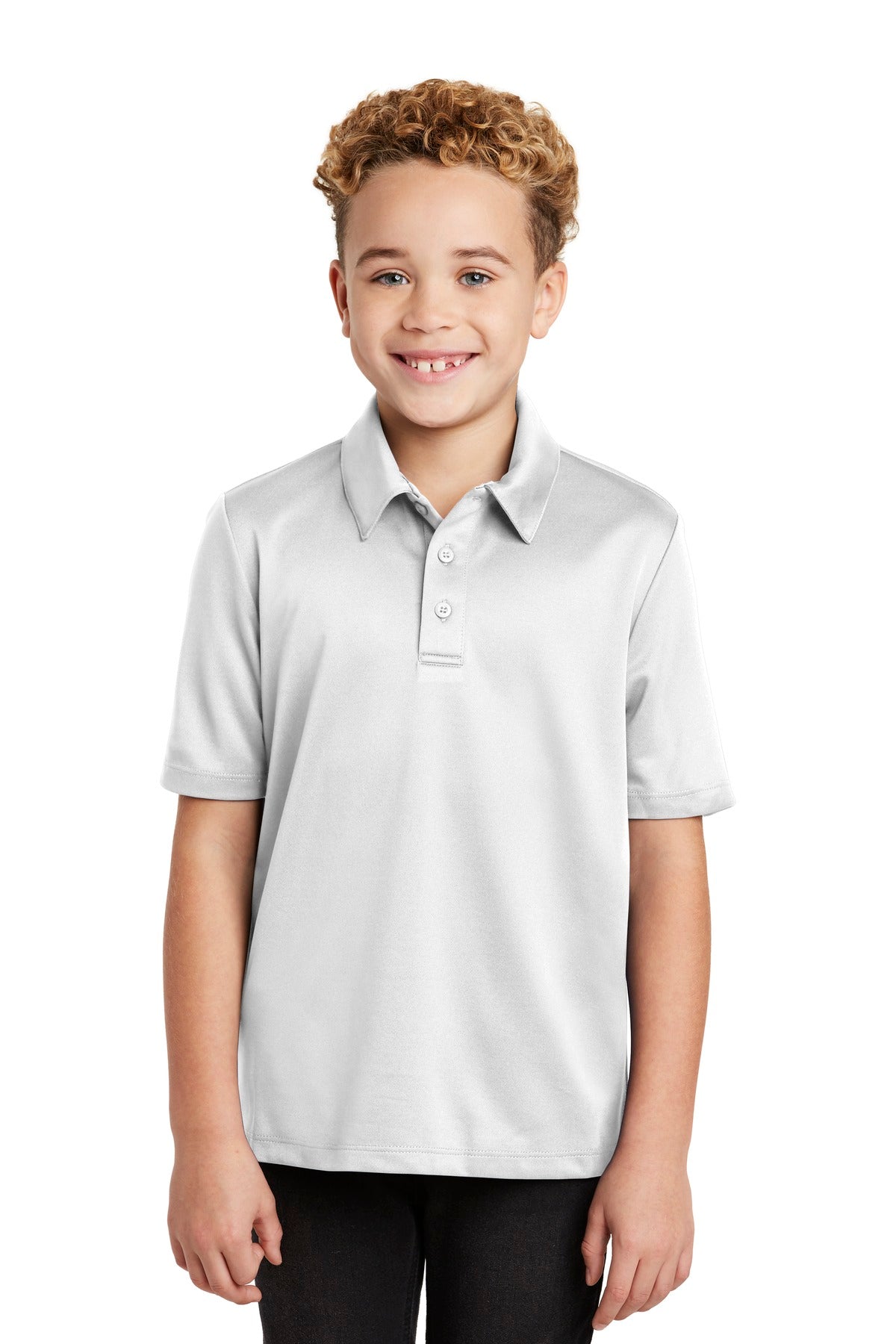 Port Authority Youth Silk Touch Performance Polo. Y540