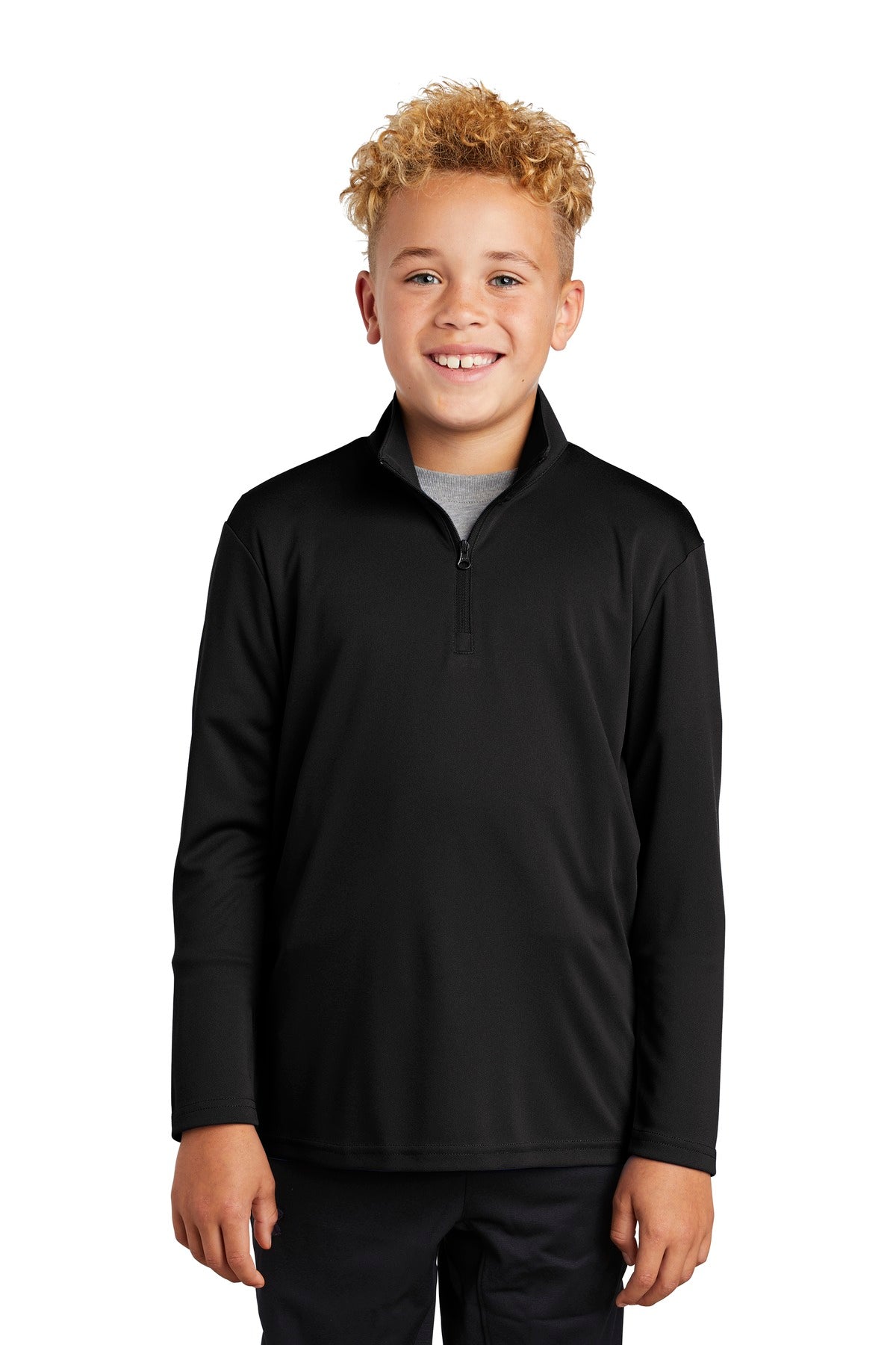 Sport-Tek Youth PosiCharge Competitor 1/4-Zip Pullover. YST357