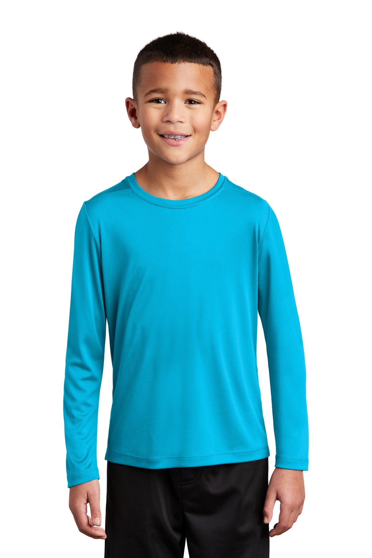 Sport-Tek Youth Posi-UV Pro Long Sleeve Tee. YST420LS