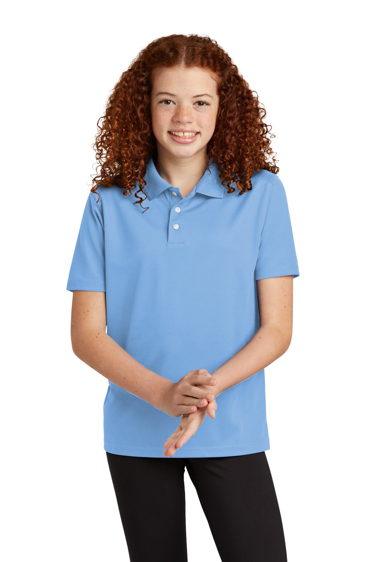 Sport-Tek Youth UV Micropique Polo YST740