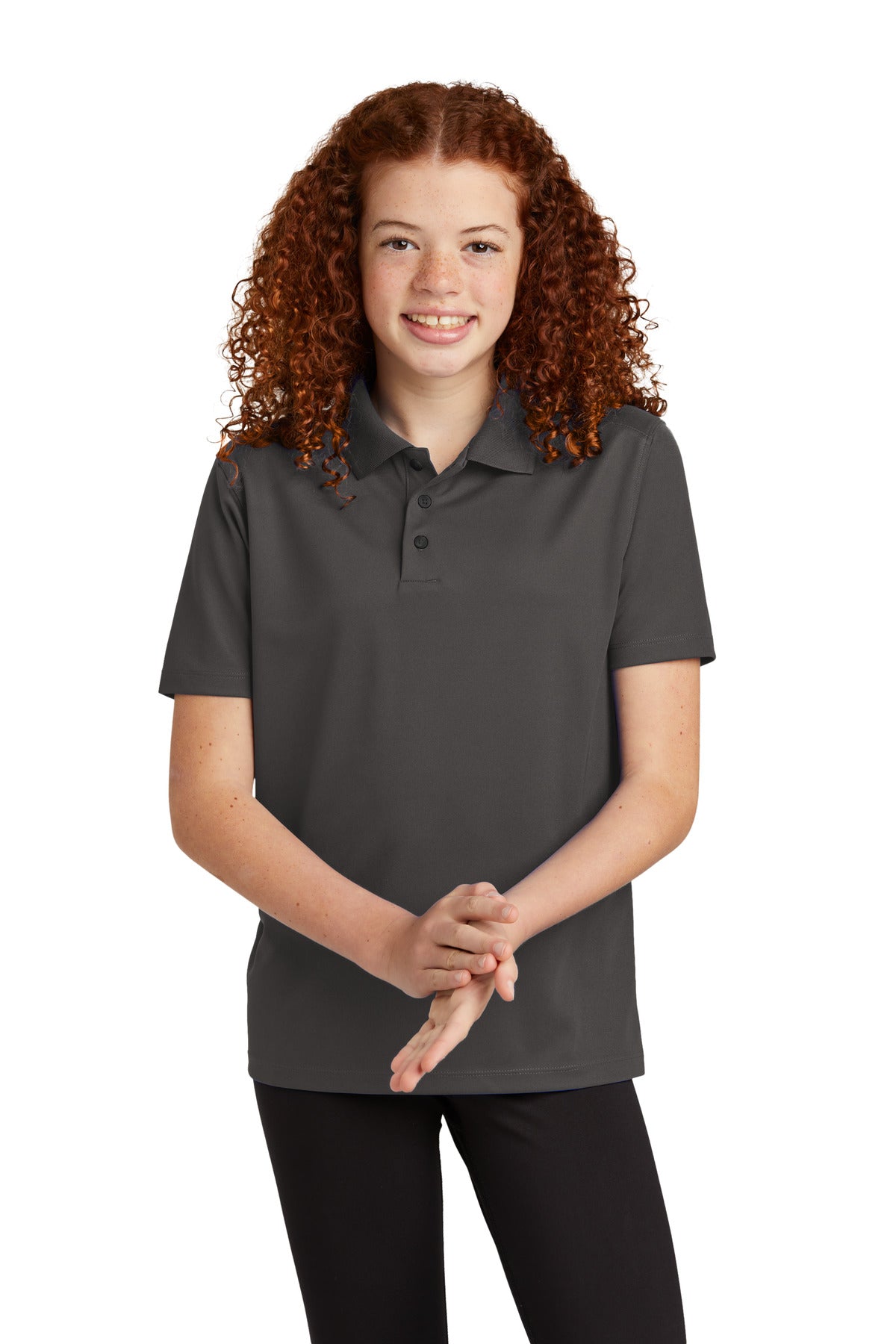 Sport-Tek Youth UV Micropique Polo YST740