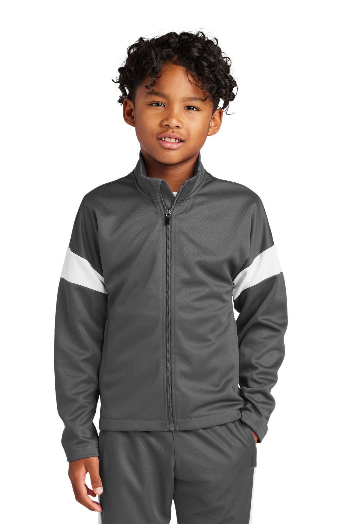 Sport-Tek Youth Travel Full-Zip Jacket YST800