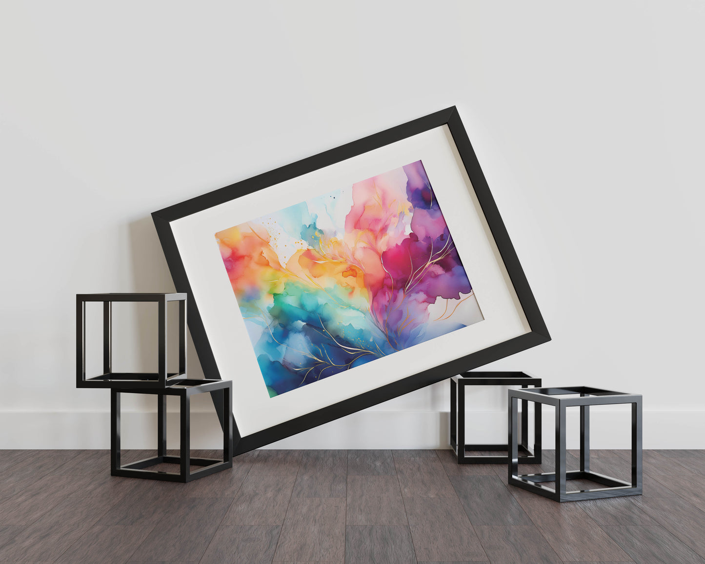 Whimsical Dreams - Abstract Watercolor Wall Art