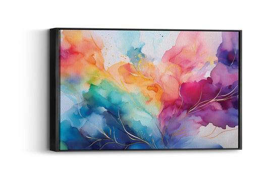 Whimsical Dreams – Abstract Watercolor Wall Art