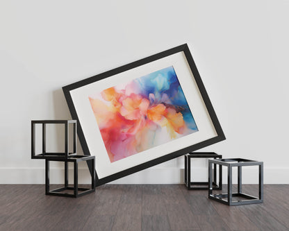 Whimsical Blossoms - Soft and Vibrant Hues to Transform Your Space Instantly