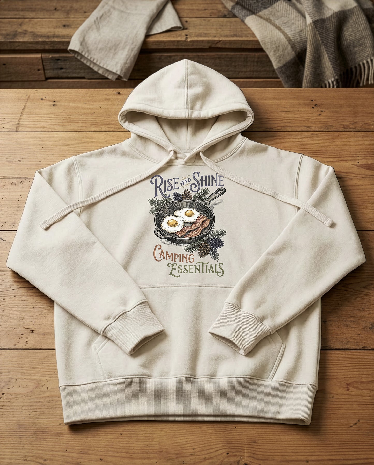 Bacon & Eggs | Structured Hoodie