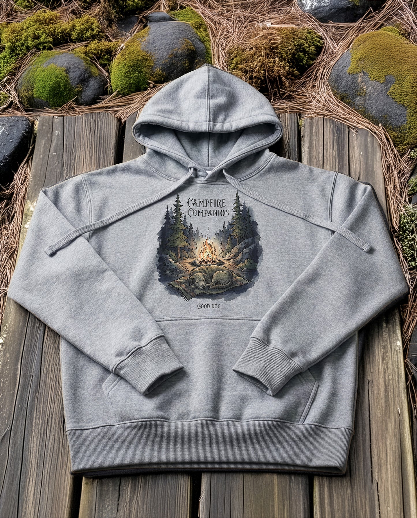 Campfire Companion | Structured Hoodie