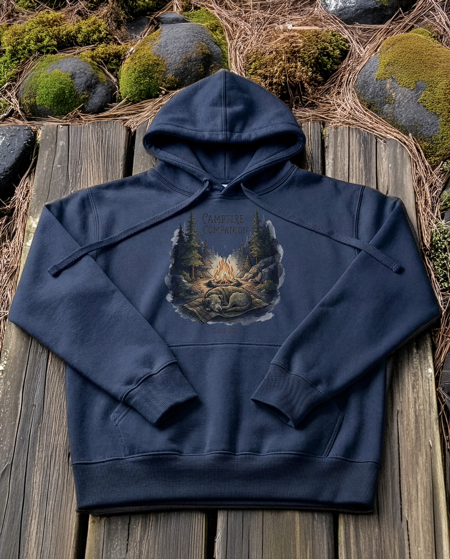 Campfire Companion | Structured Hoodie