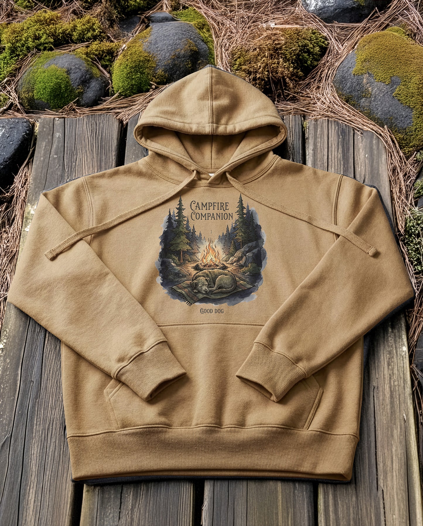 Campfire Companion | Structured Hoodie