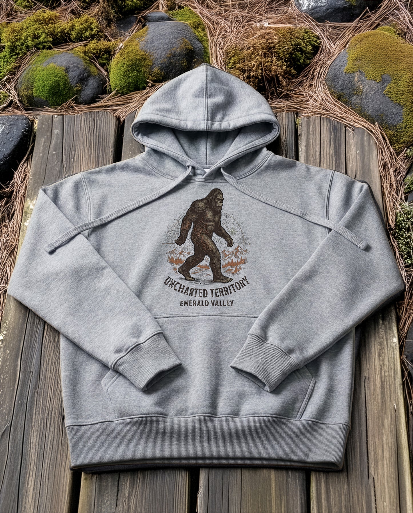 Topographic Walker | Structured Hoodie - grey-heather.jpg