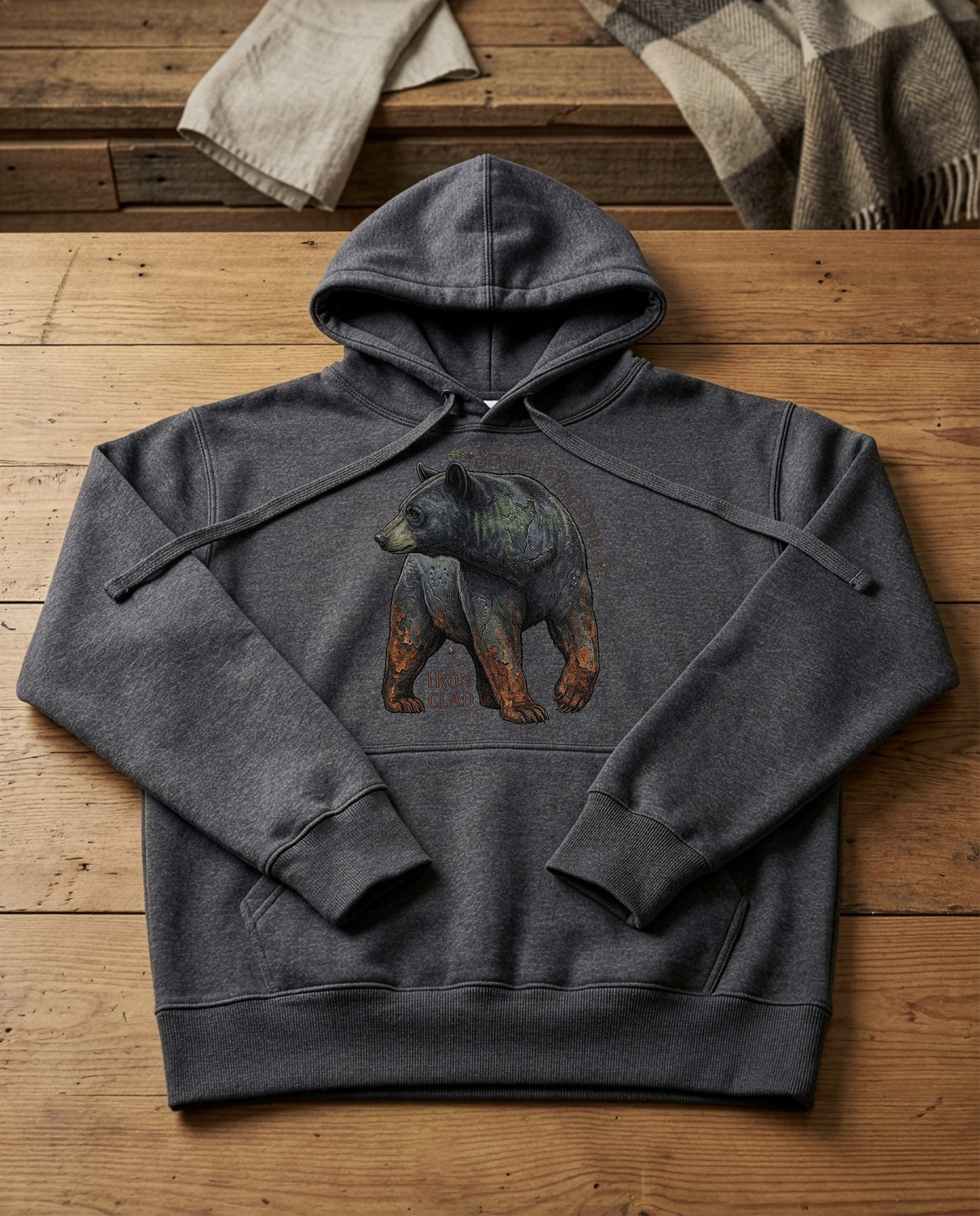 Iron Soul | Structured Hoodie - charcoal-heather.jpg