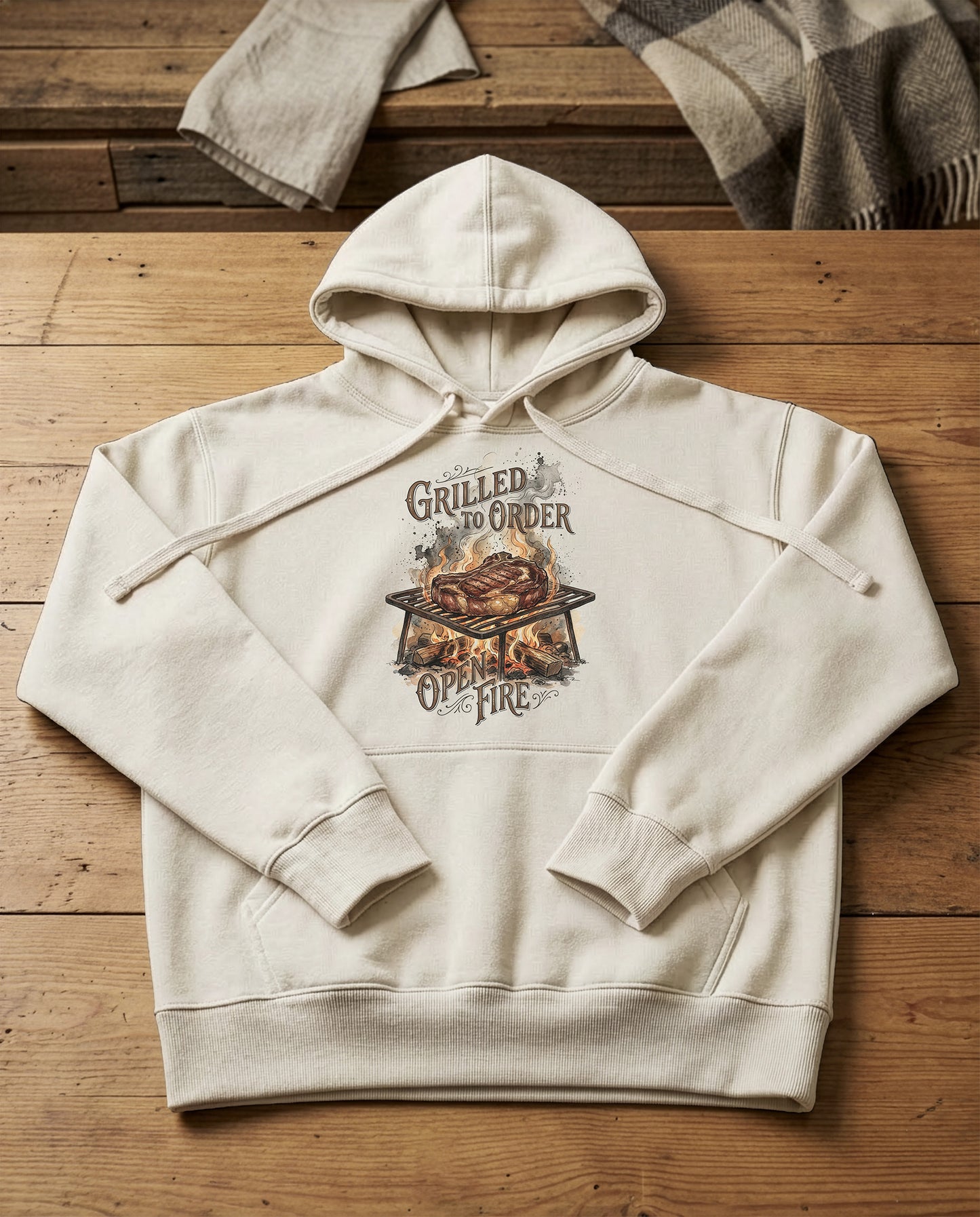 The Feast | Structured Hoodie - bone.jpg