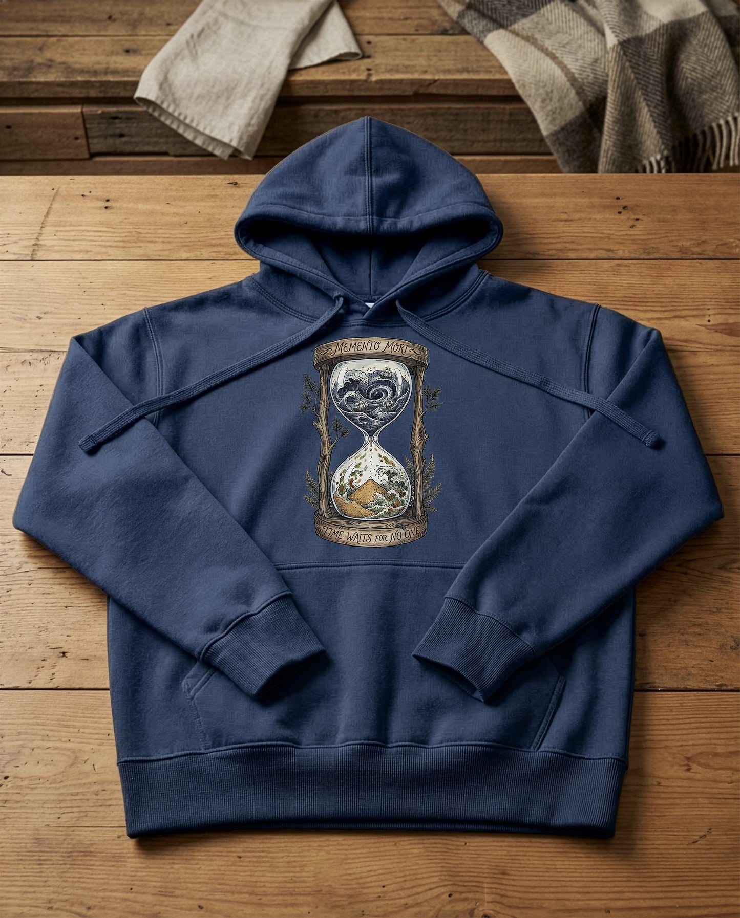 Sands of Time | Structured Hoodie - navy.jpg