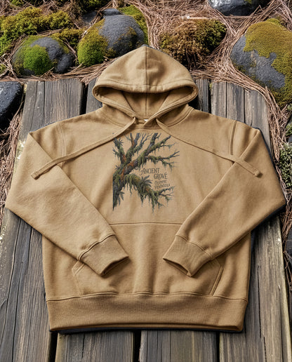 Moss World | Structured Hoodie - sandstone.jpg