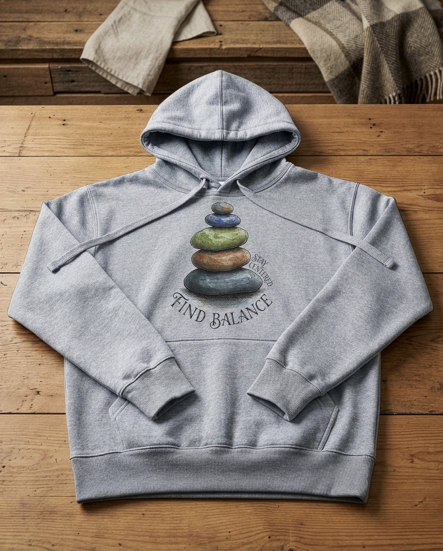 The Cairn | Structured Hoodie - grey-heather.jpg