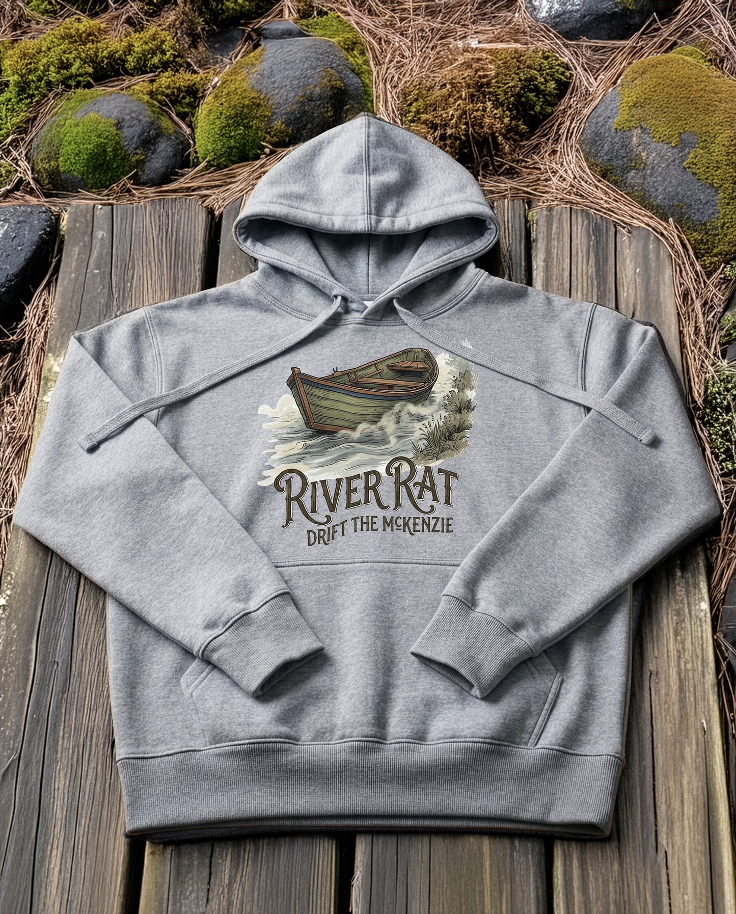 Drift Boat | Structured Hoodie - grey-heather.jpg