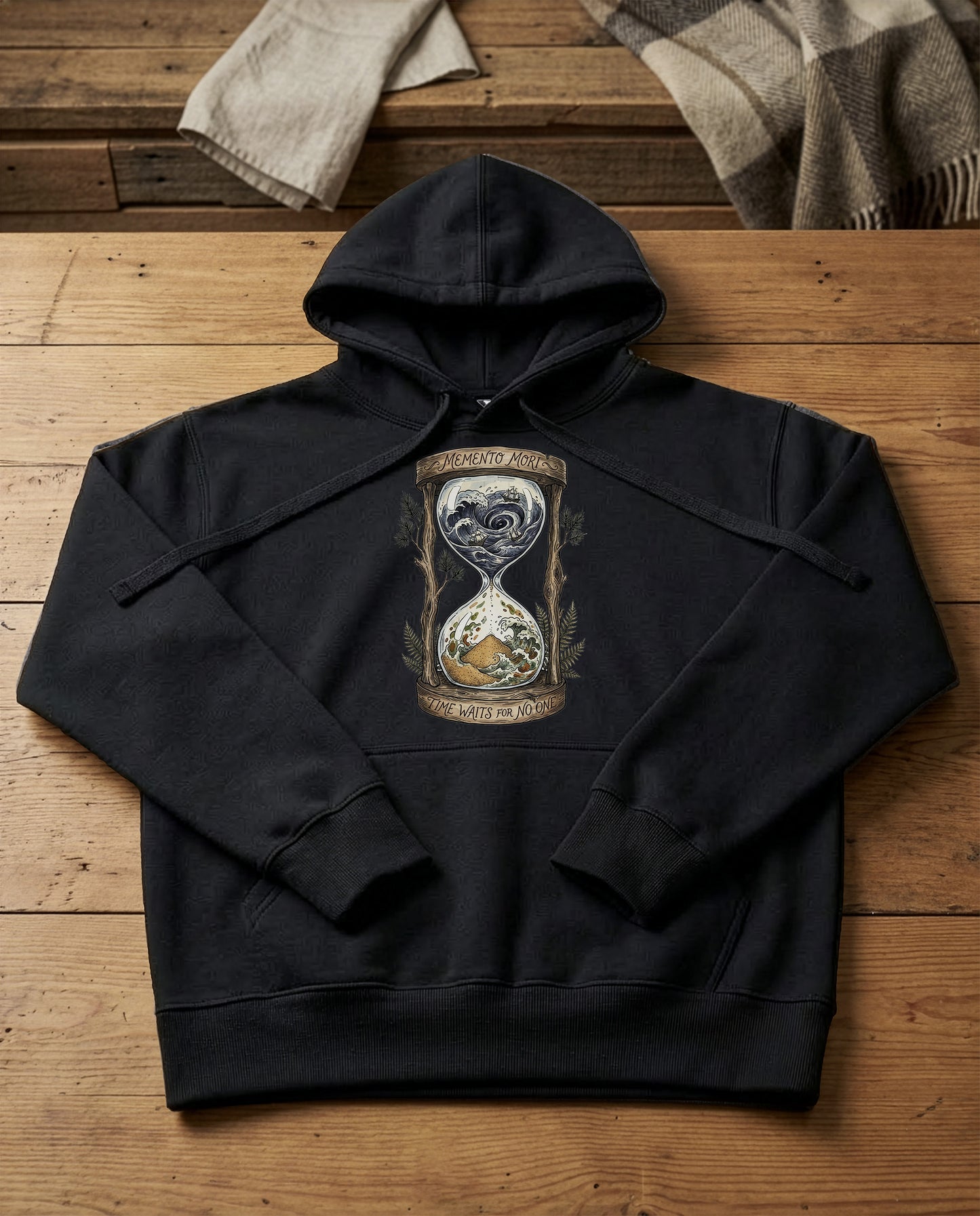 Sands of Time | Structured Hoodie - black.jpg