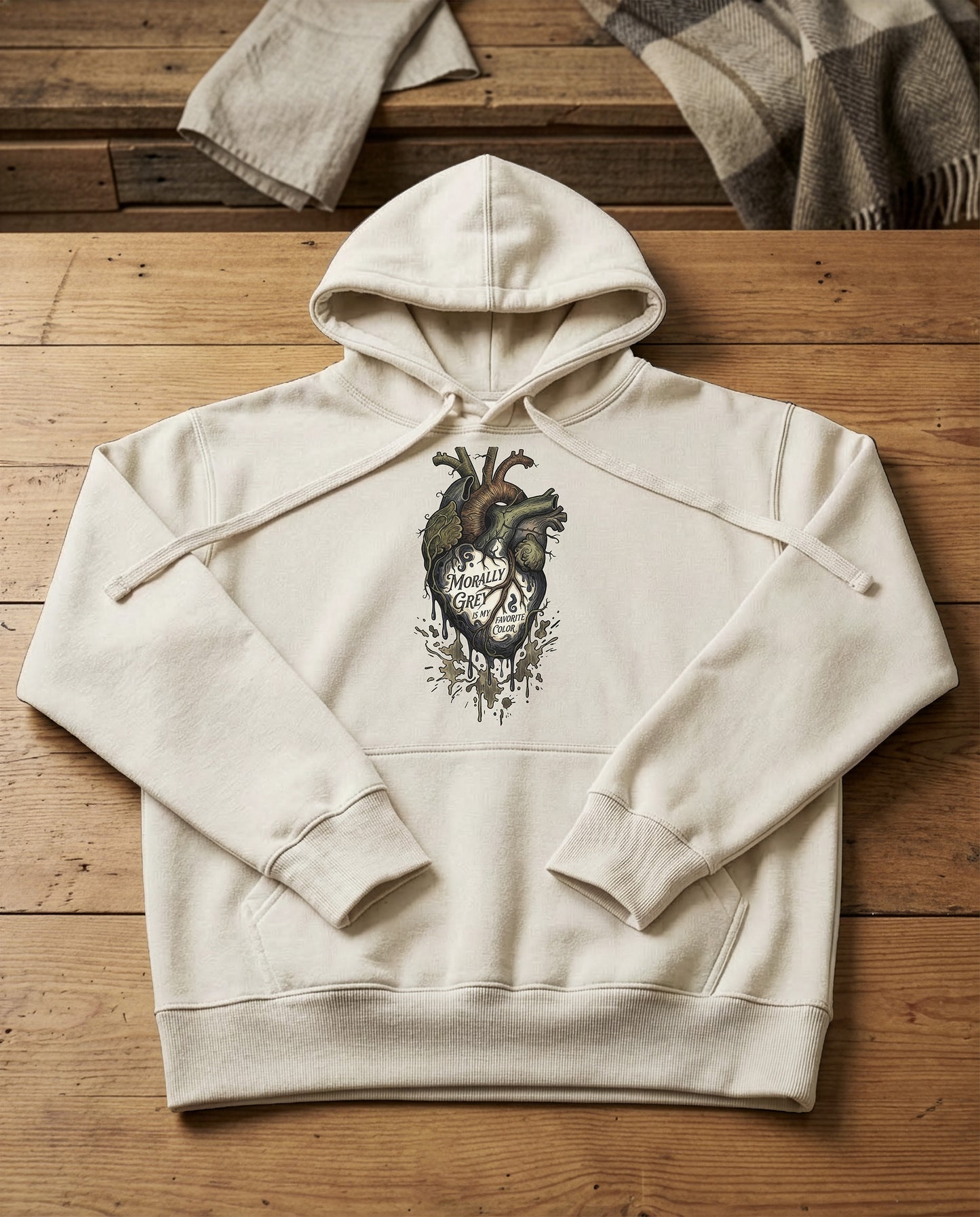 Morally Grey | Structured Hoodie - bone.jpg
