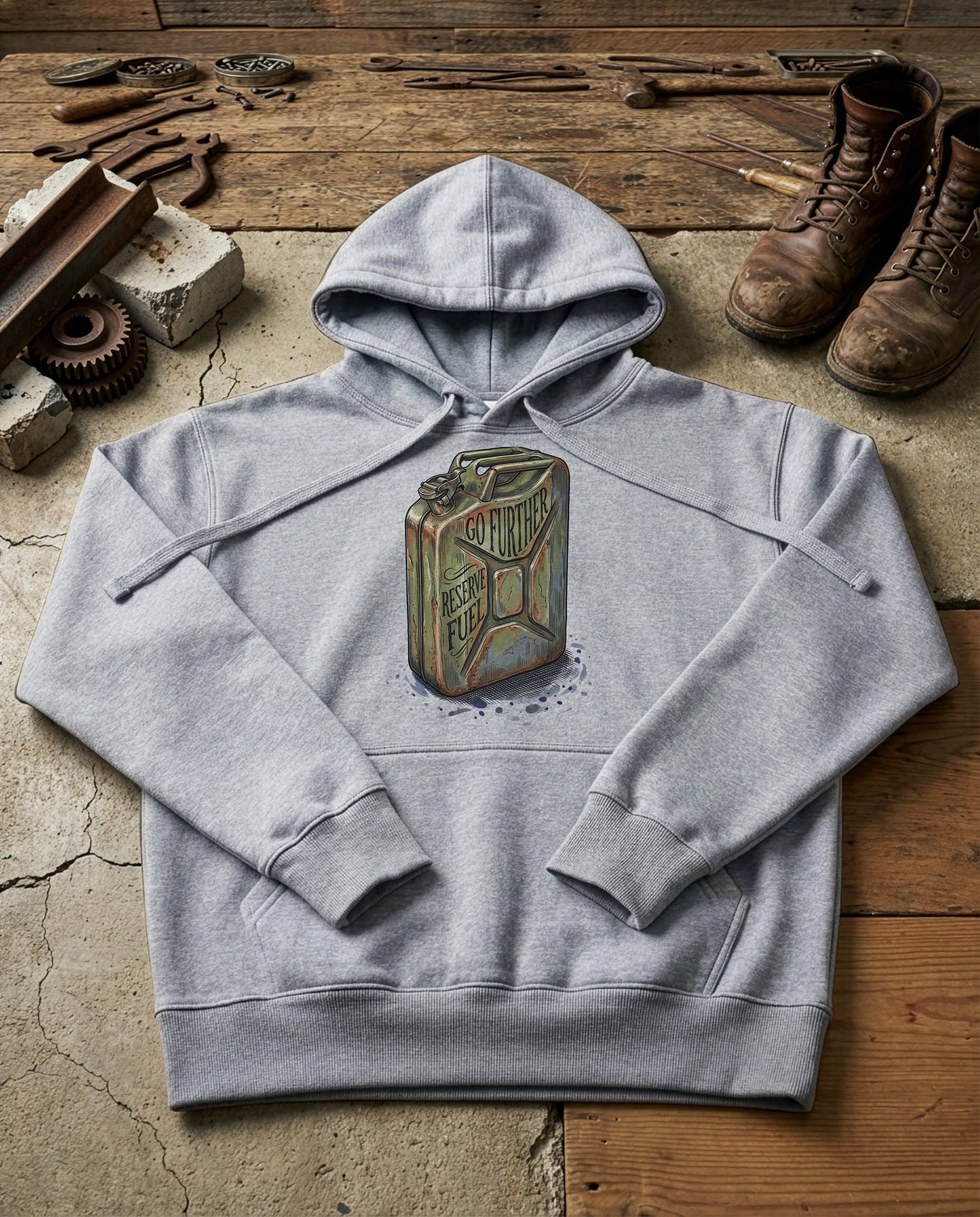 Jerry Can | Structured Hoodie - grey-heather.jpg