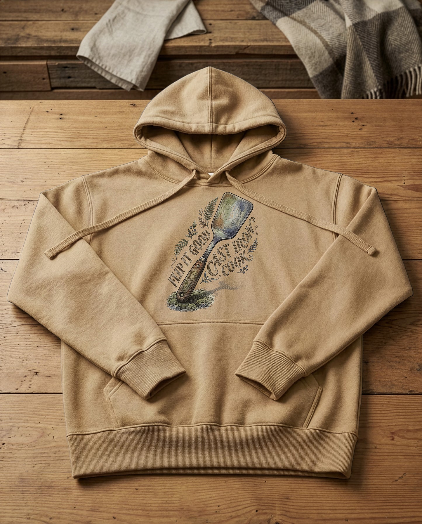 Spatula | Structured Hoodie - sandstone.jpg