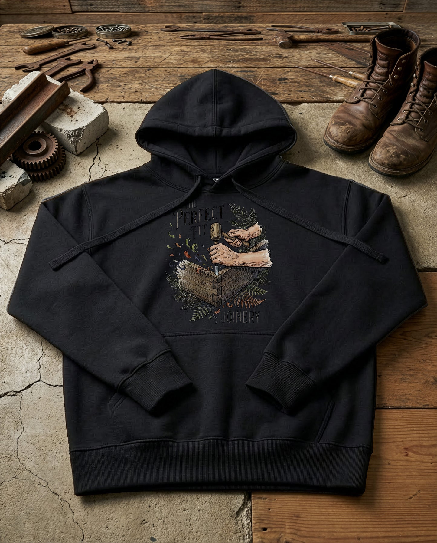 The Joinery | Structured Hoodie - black.jpg