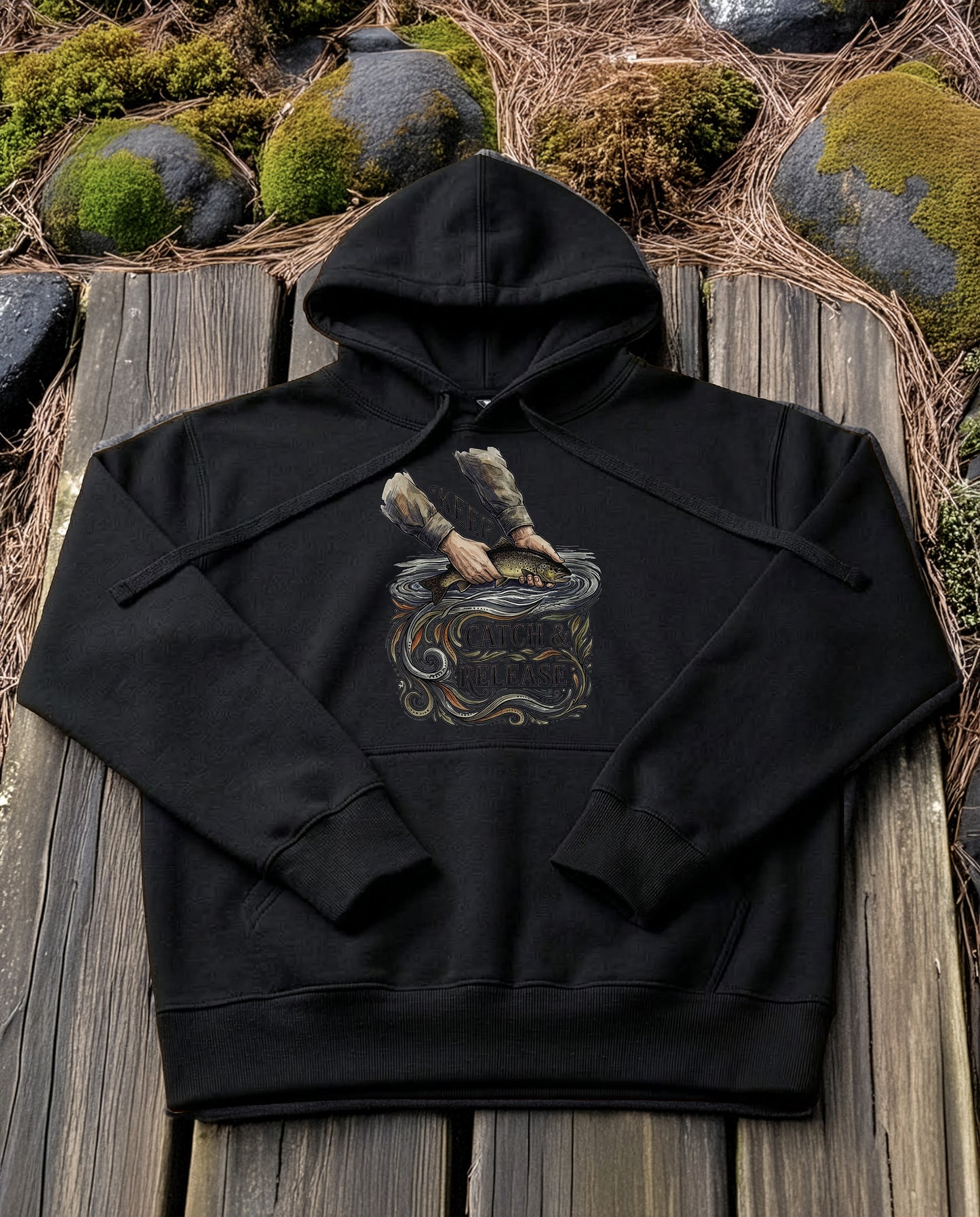 The Release | Structured Hoodie - black.jpg