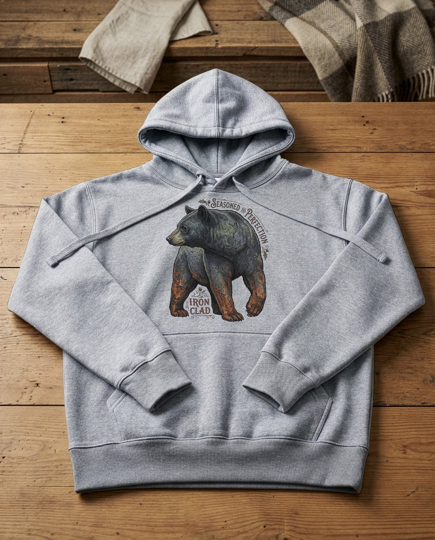 Iron Soul | Structured Hoodie - grey-heather.jpg