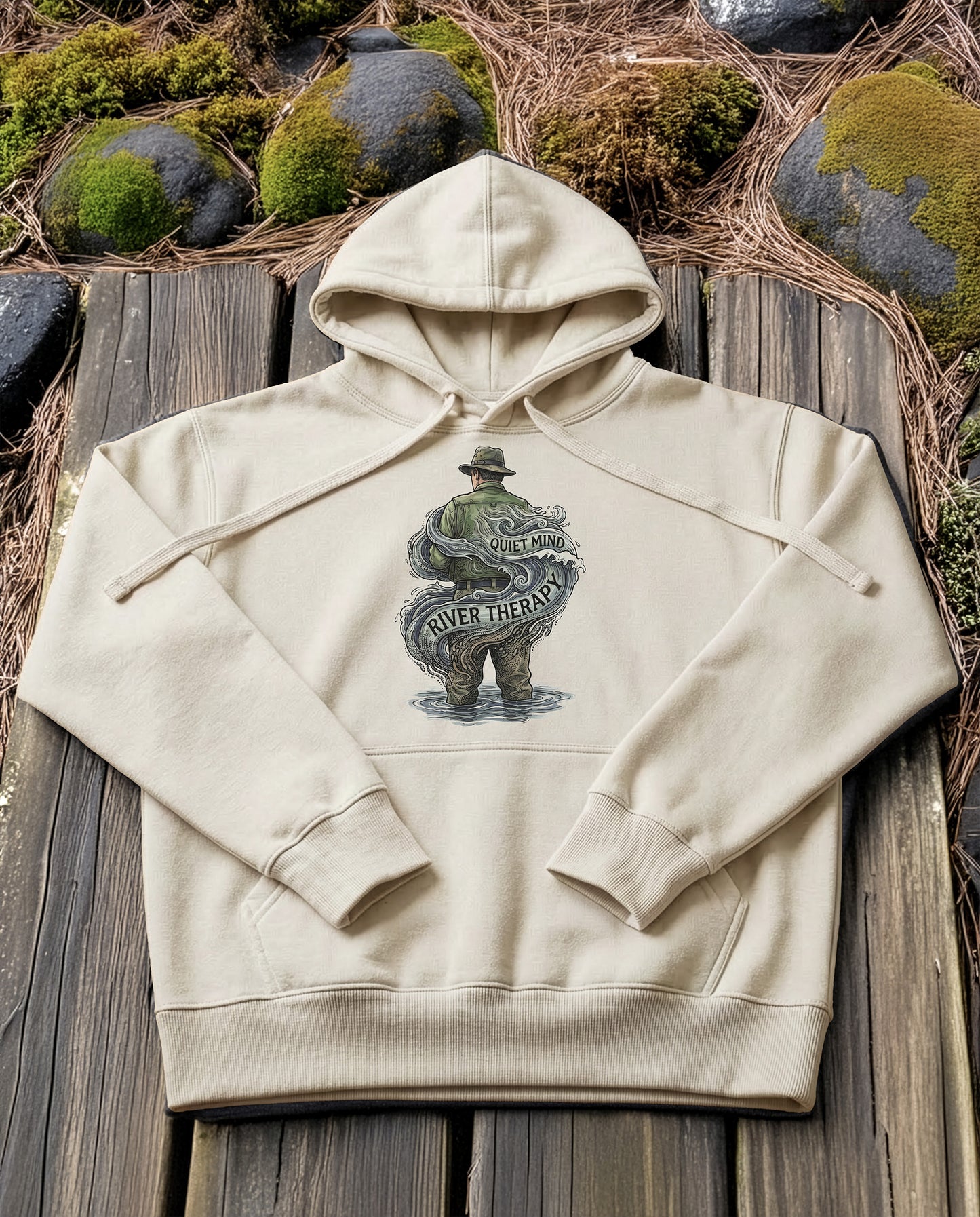 River Soul | Structured Hoodie - bone.jpg