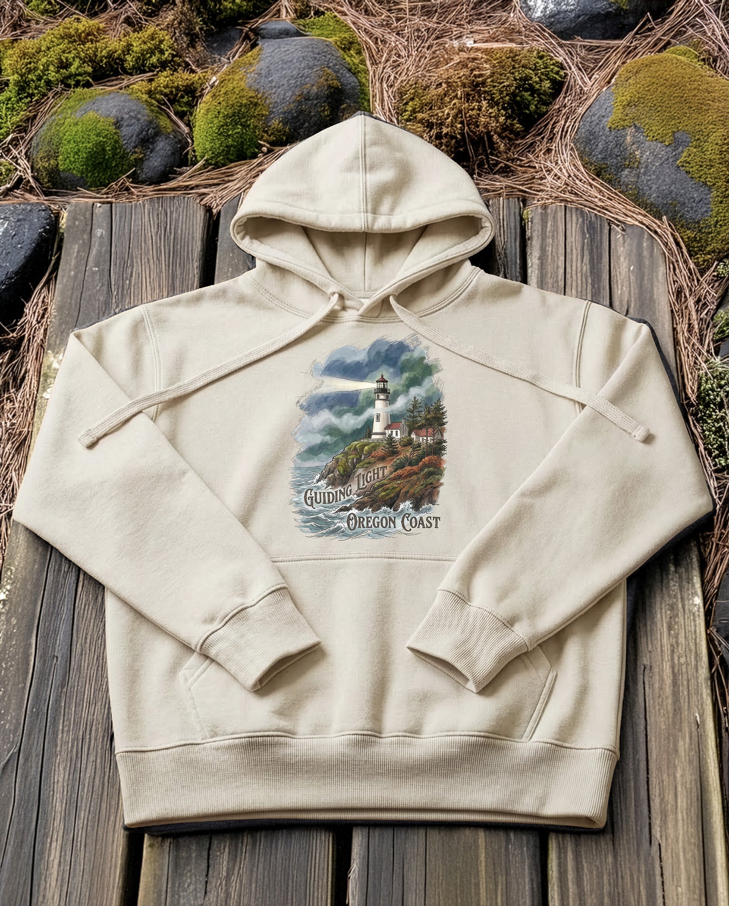 Guiding Light | Structured Hoodie - bone.jpg