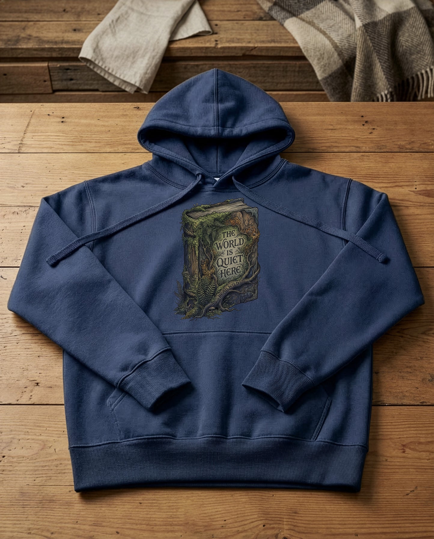 Reclaimed Tome | Structured Hoodie - navy.jpg