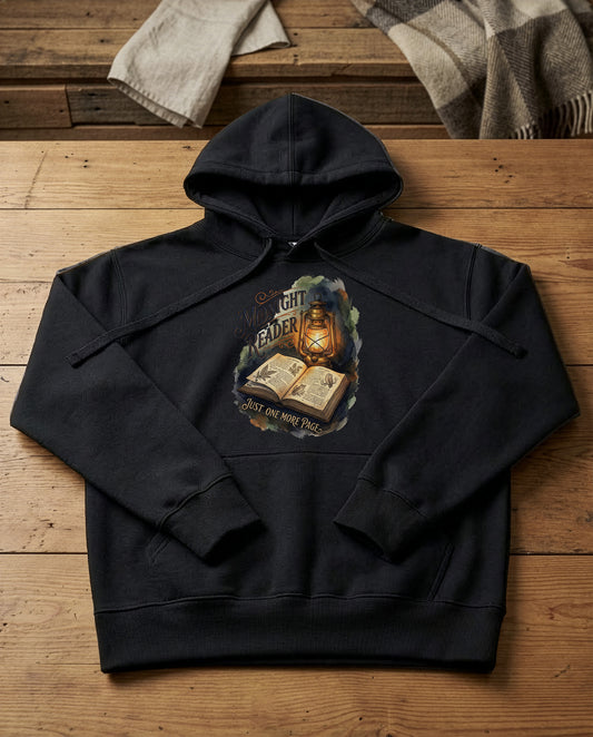 Midnight Oil | Structured Hoodie - black.jpg