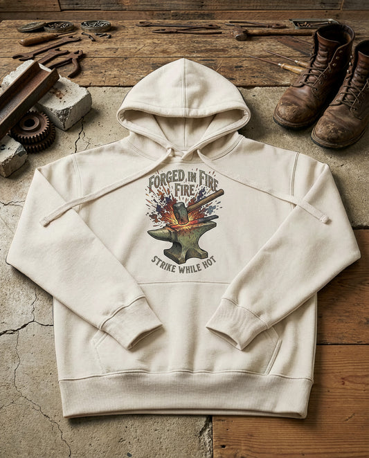 Blacksmith | Structured Hoodie - bone.jpg
