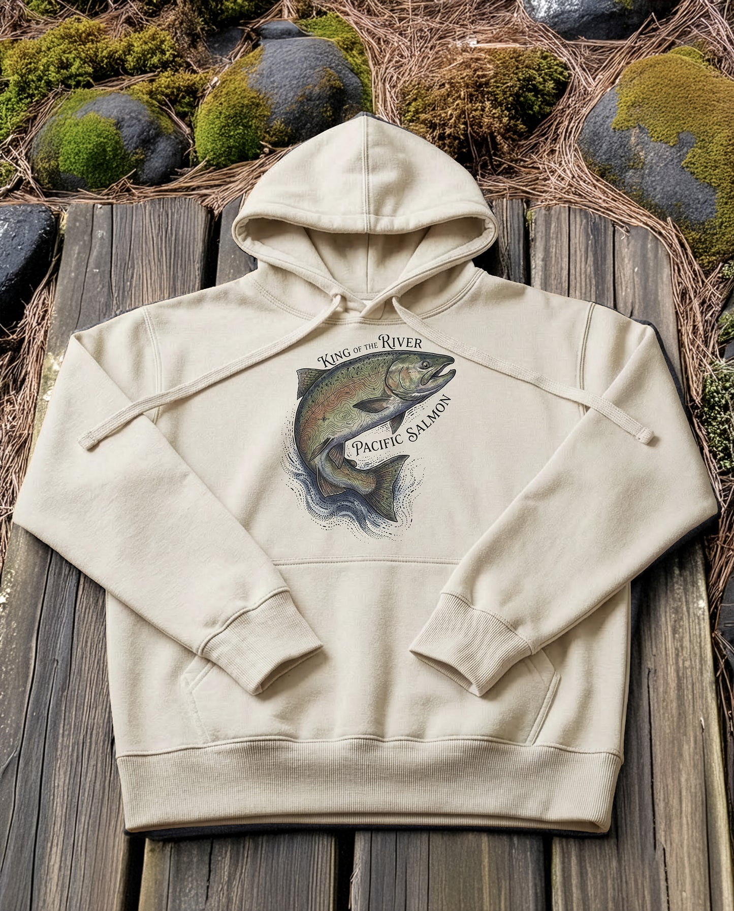 The King | Structured Hoodie - bone.jpg