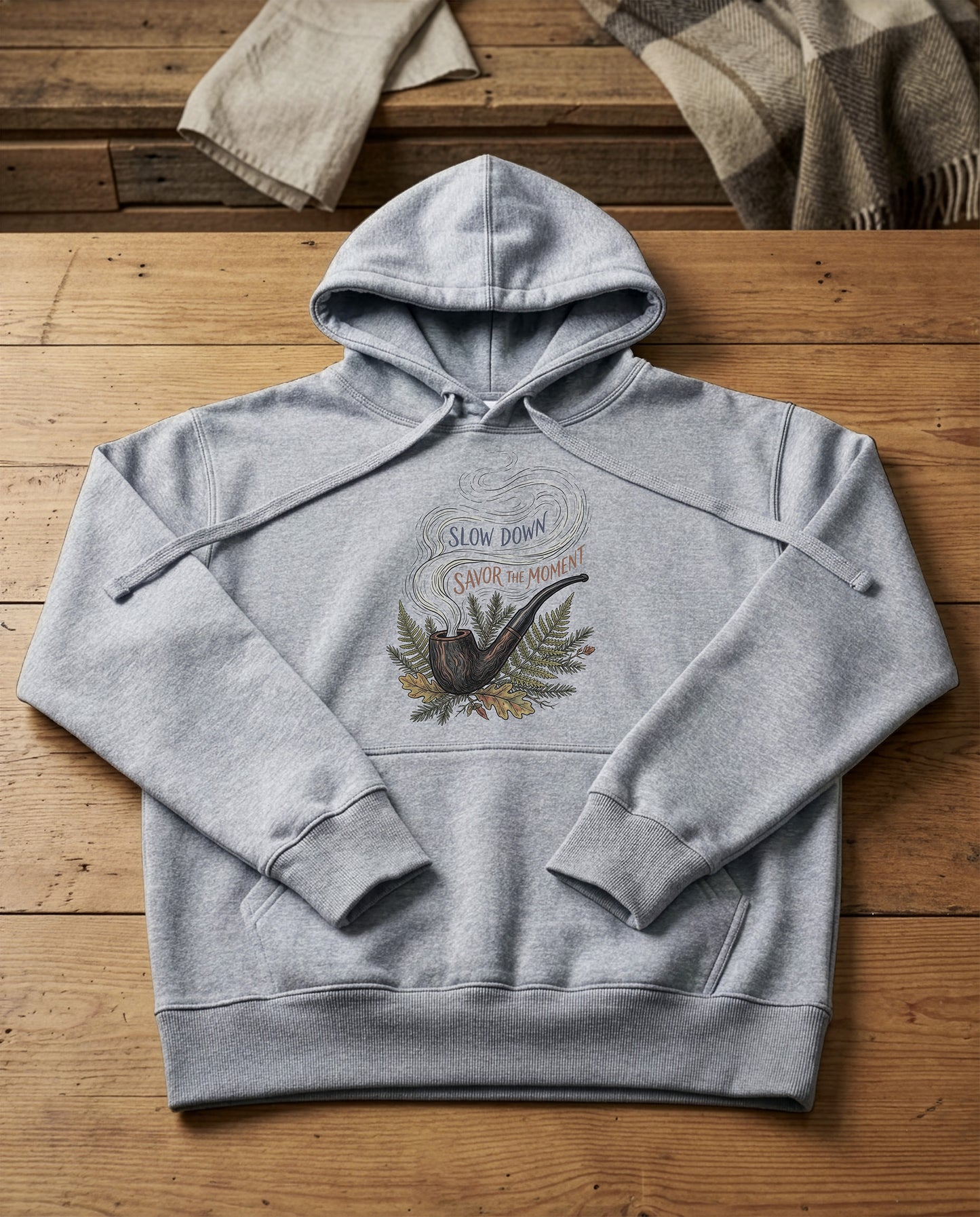 The Pipe | Structured Hoodie - grey-heather.jpg