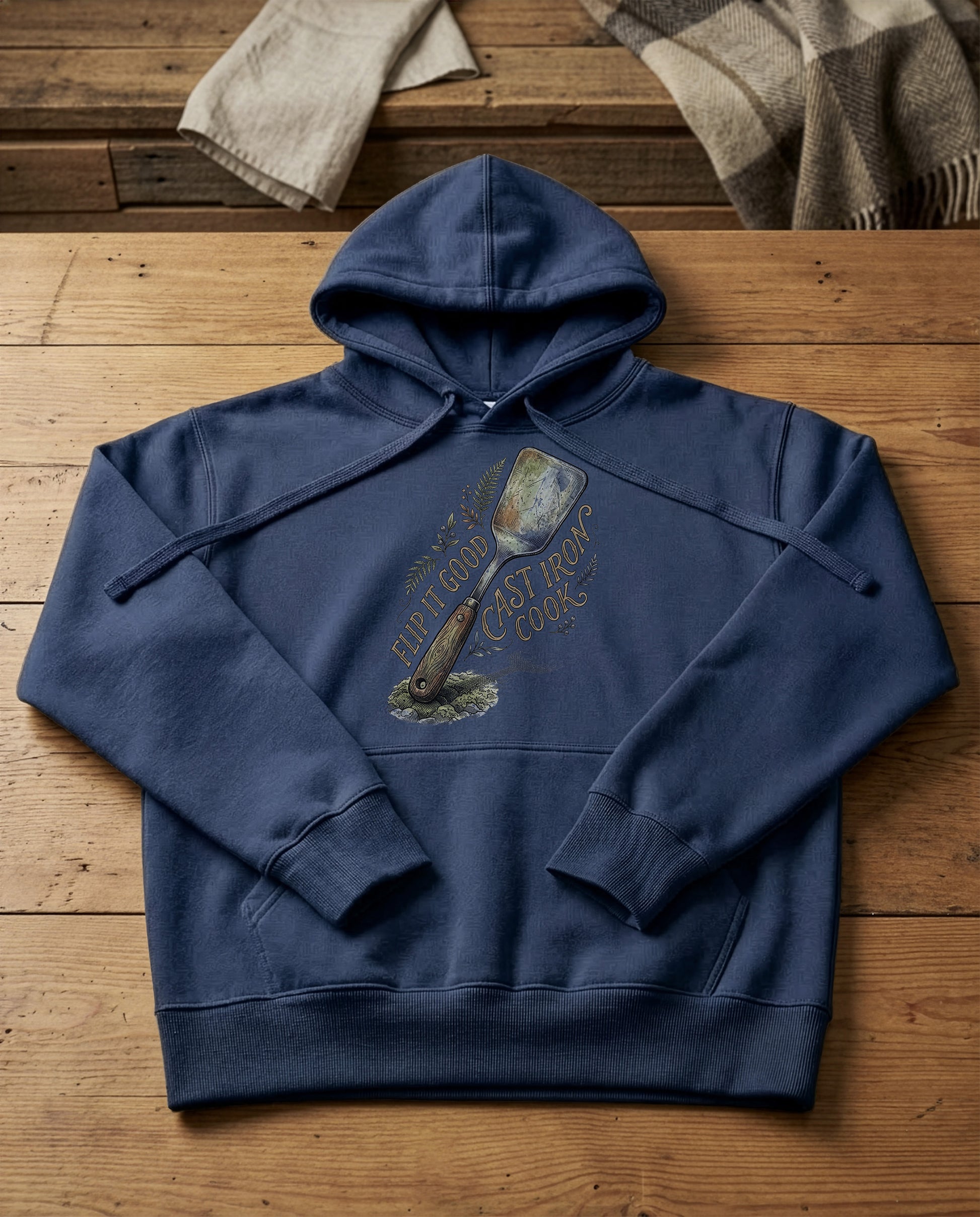 Spatula | Structured Hoodie - navy.jpg