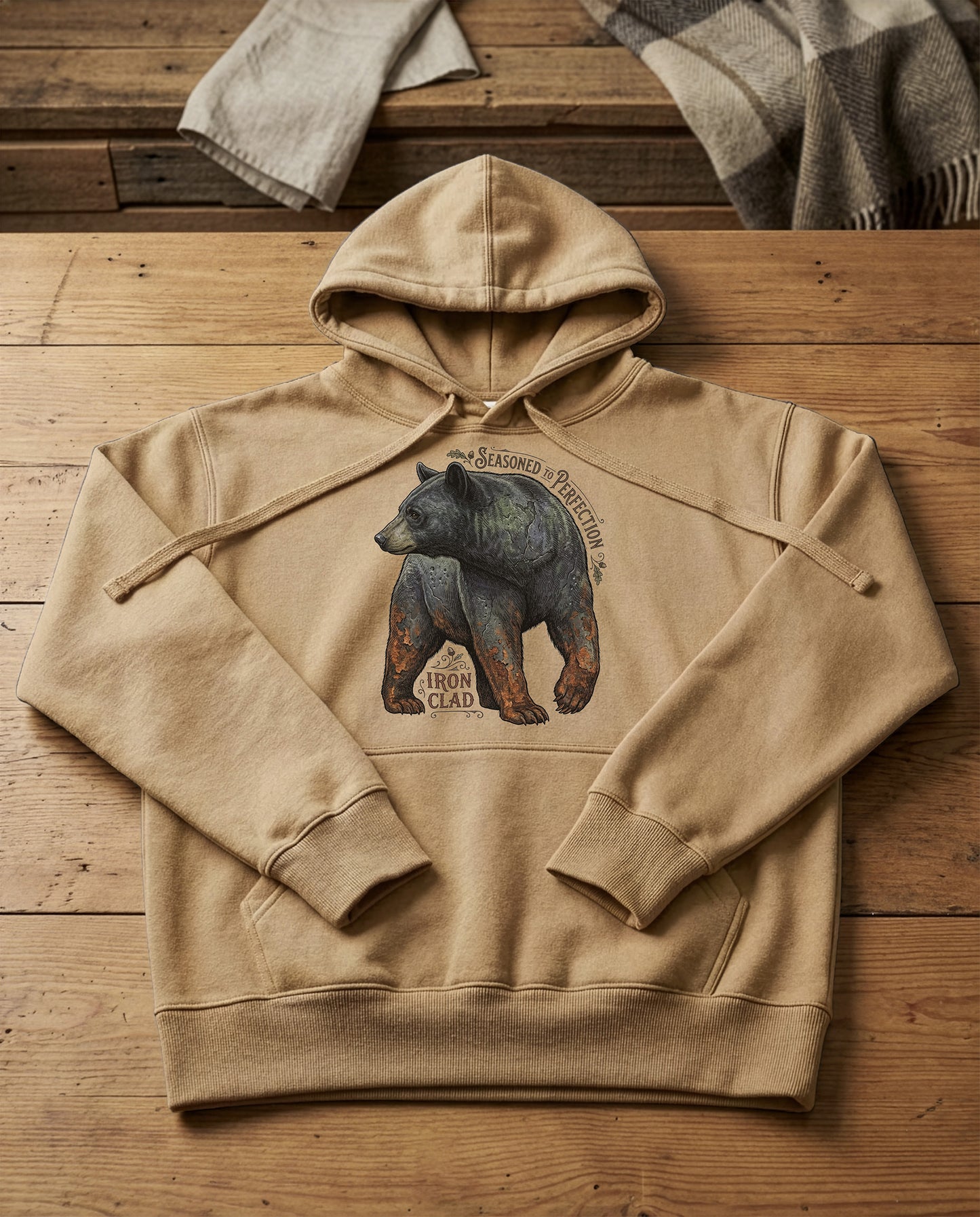 Iron Soul | Structured Hoodie - sandstone.jpg