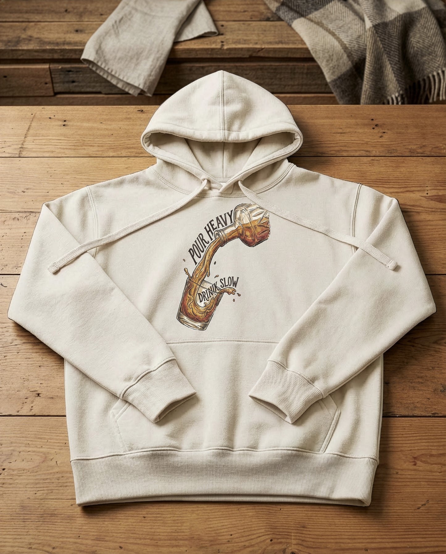 The Pour | Structured Hoodie - bone.jpg