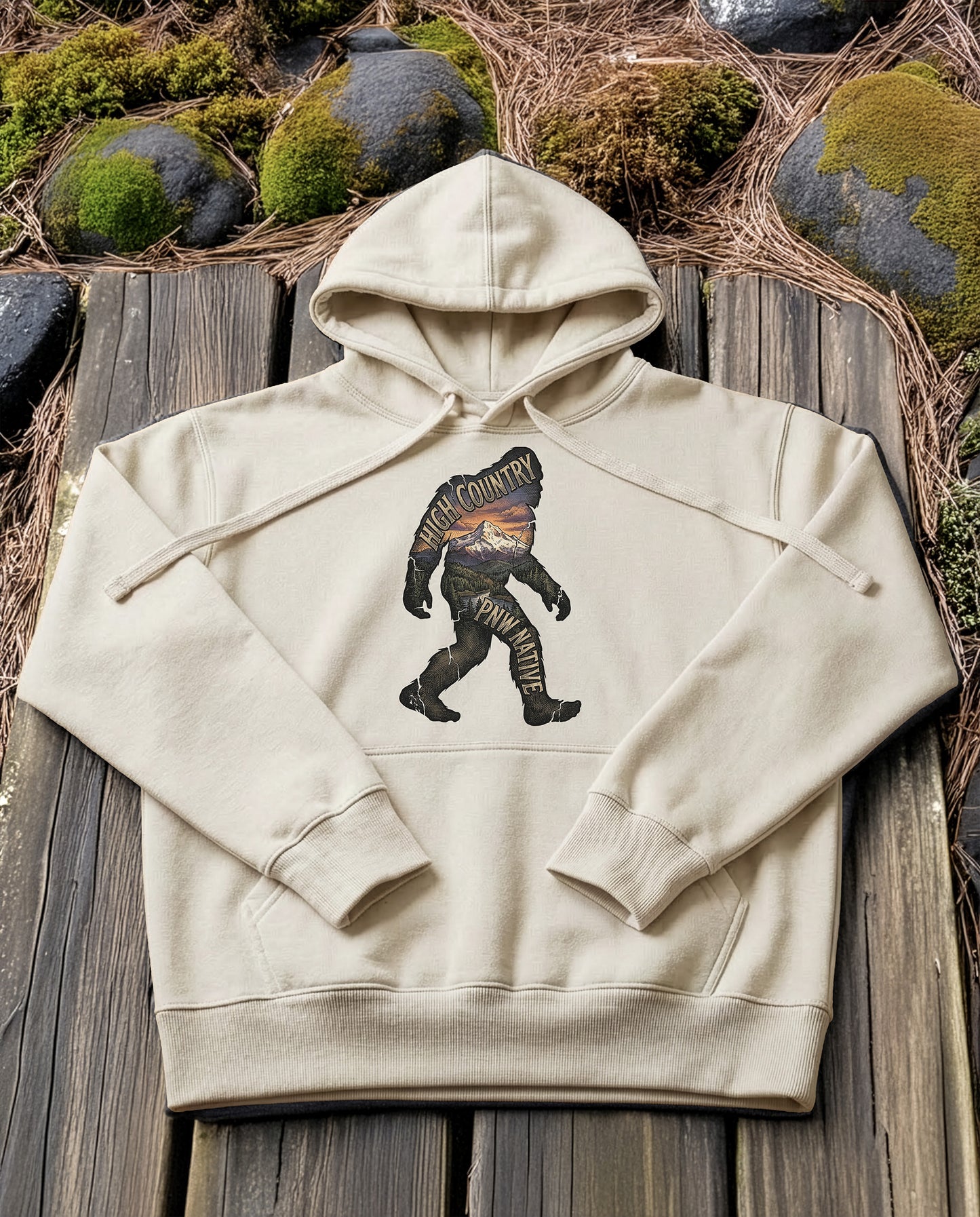 Mountain Spirit | Structured Hoodie - bone.jpg