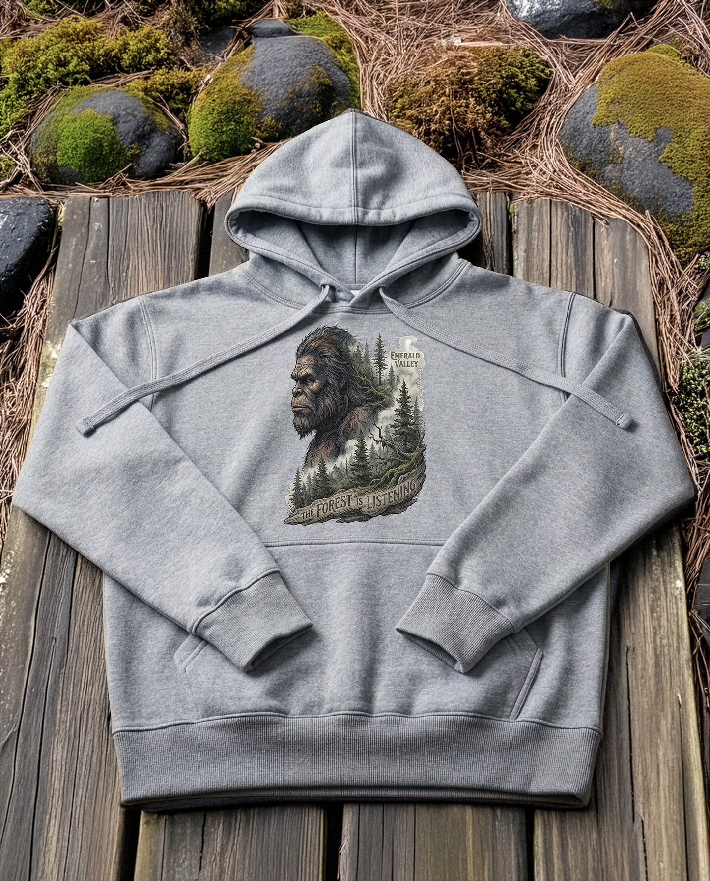 Forest Mind | Structured Hoodie - grey-heather.jpg