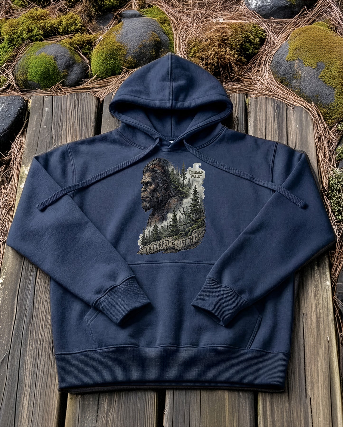 Forest Mind | Structured Hoodie - navy.jpg